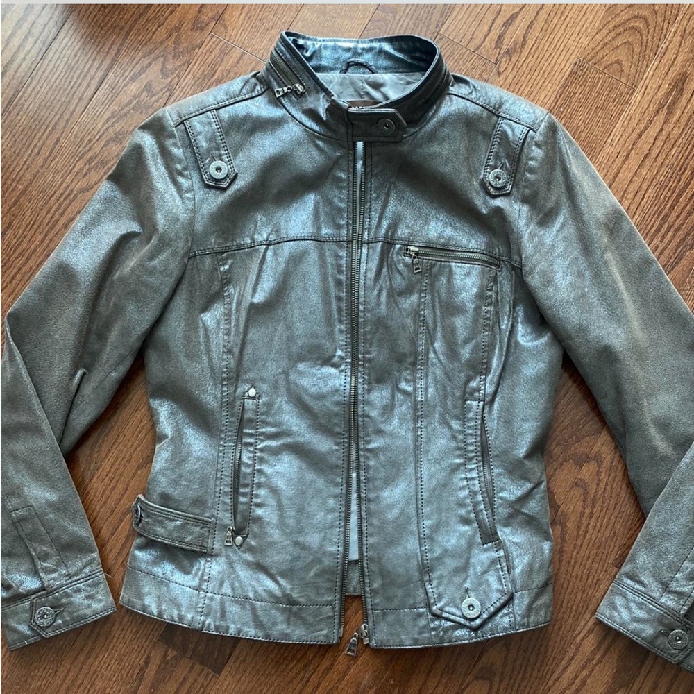 Danier genuine leather moto jacket